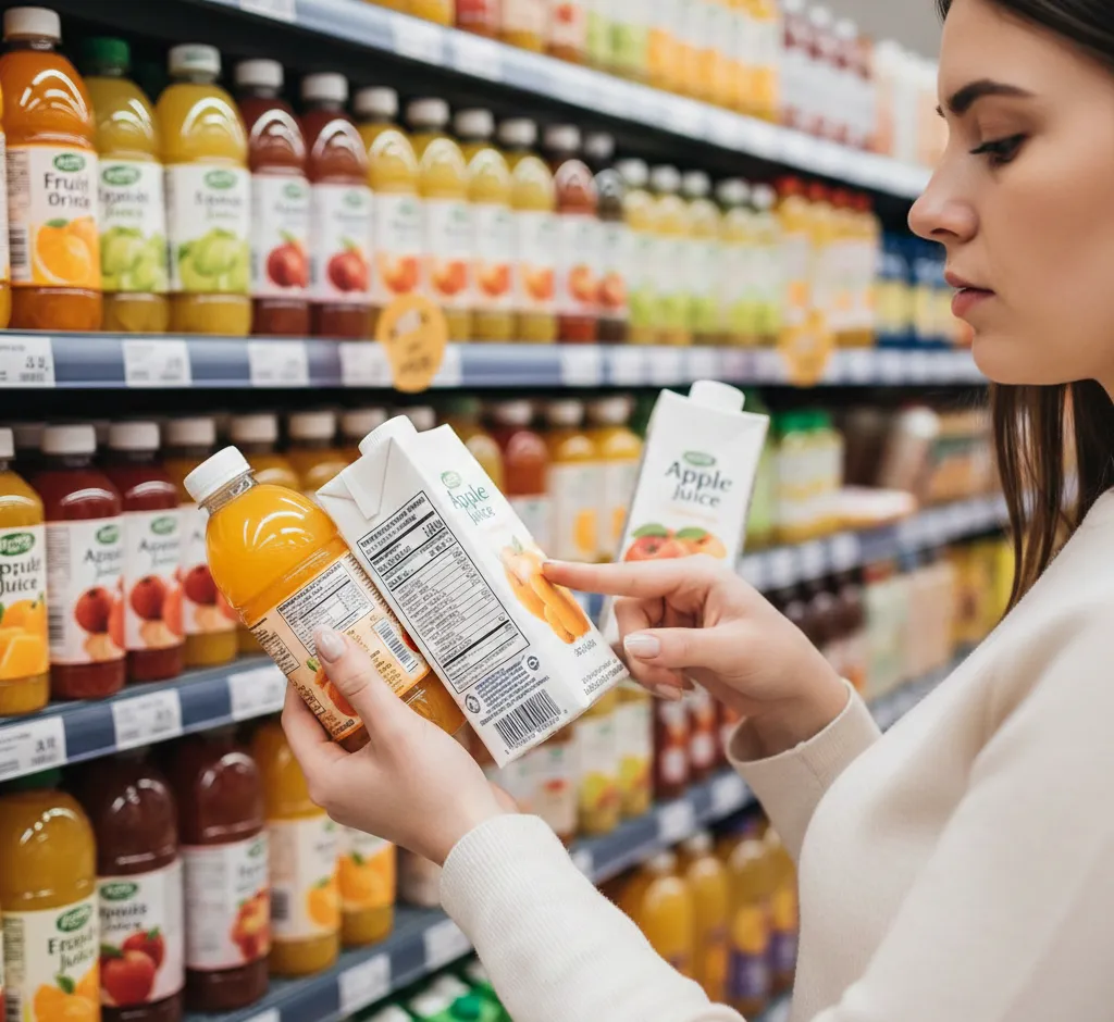 Aspartam w sokach owocowych: bezpieczeństwo, etykiety i świadomy wybór konsumenta