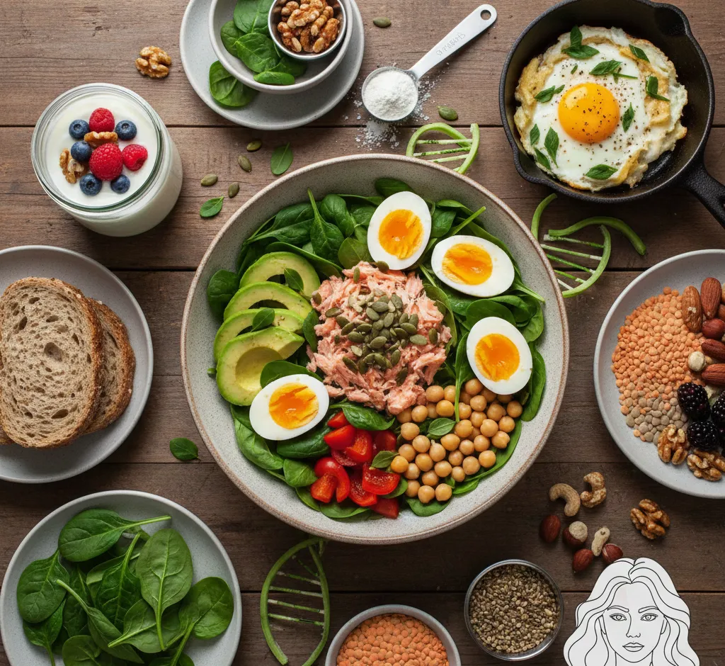 Białko a równowaga hormonalna u kobiet: jak jeść, aby wspierać hormony