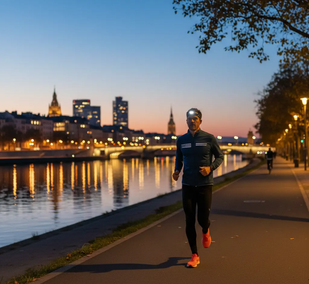 Bieganie wieczorem: korzyści i bezpieczne trasy miejskie