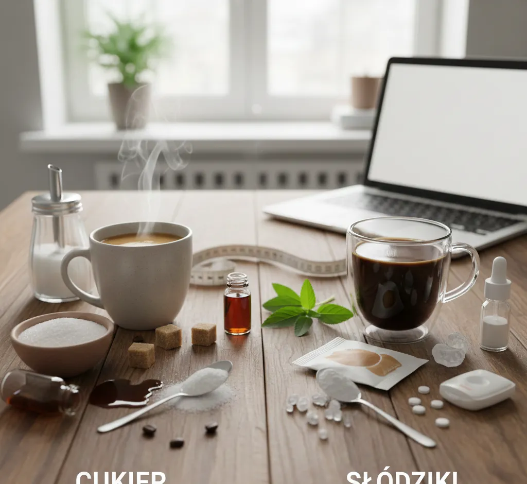 Cukier czy słodziki w kawie? Zdrowie, smak i wybór na co dzień