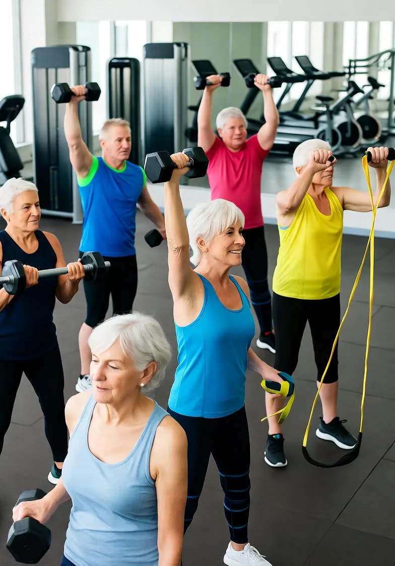 Ćwiczenia siłowe: Sekret zdrowego i aktywnego starzenia się