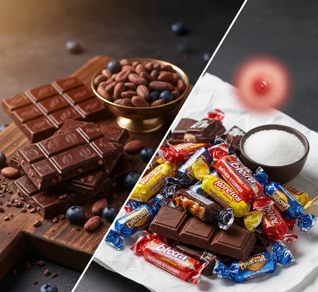 Czekolada a pryszcze: mit czy rzeczywistość?