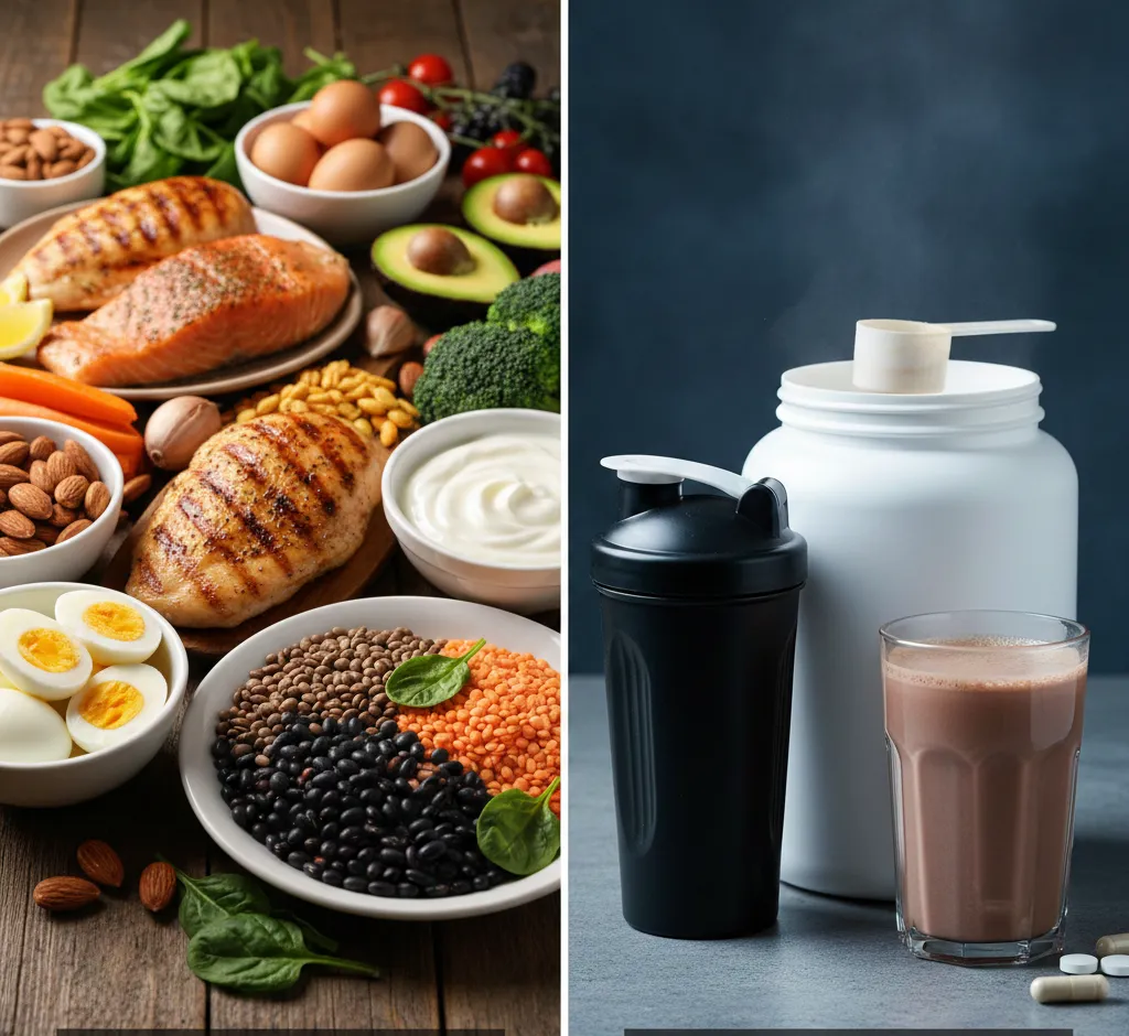 Czy białko z suplementów jest gorsze od białka z jedzenia? Fakty, mity i rekomendacje