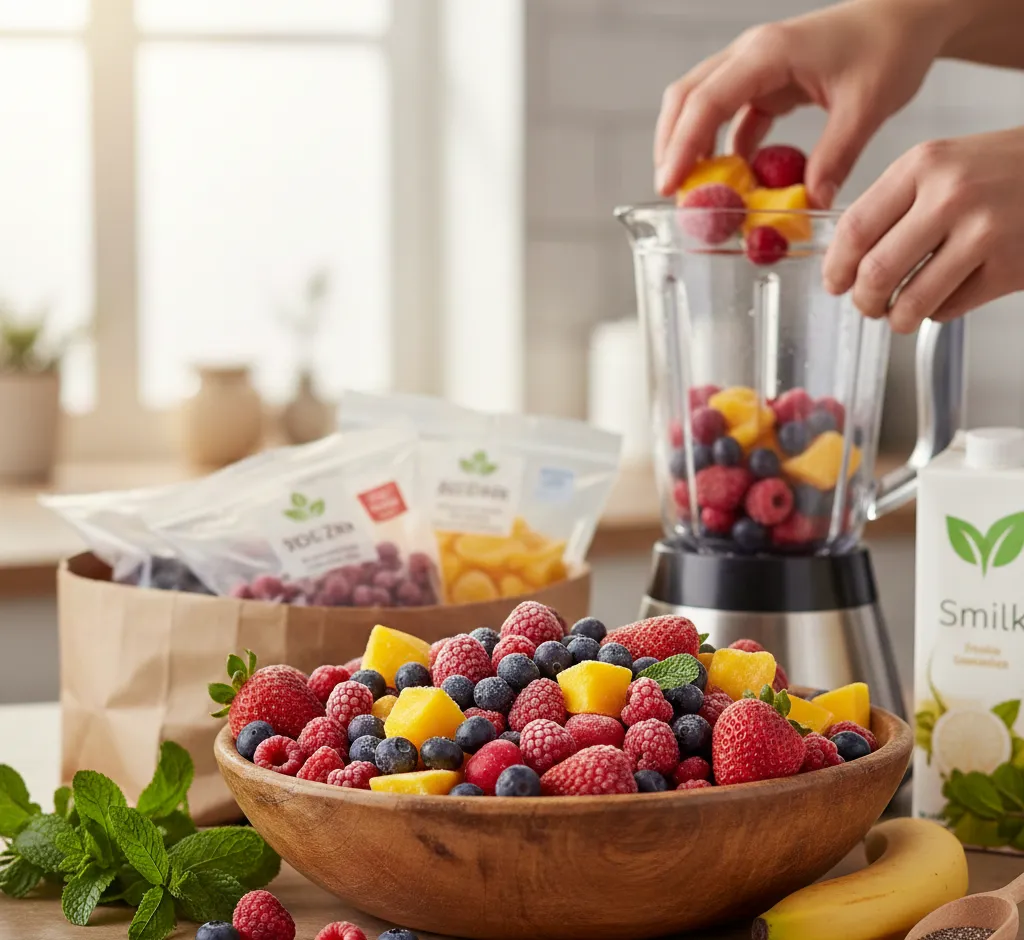 Czy mrożone owoce są odpowiednie dla wegetarian? Skład, pułapki i bezpieczny wybór