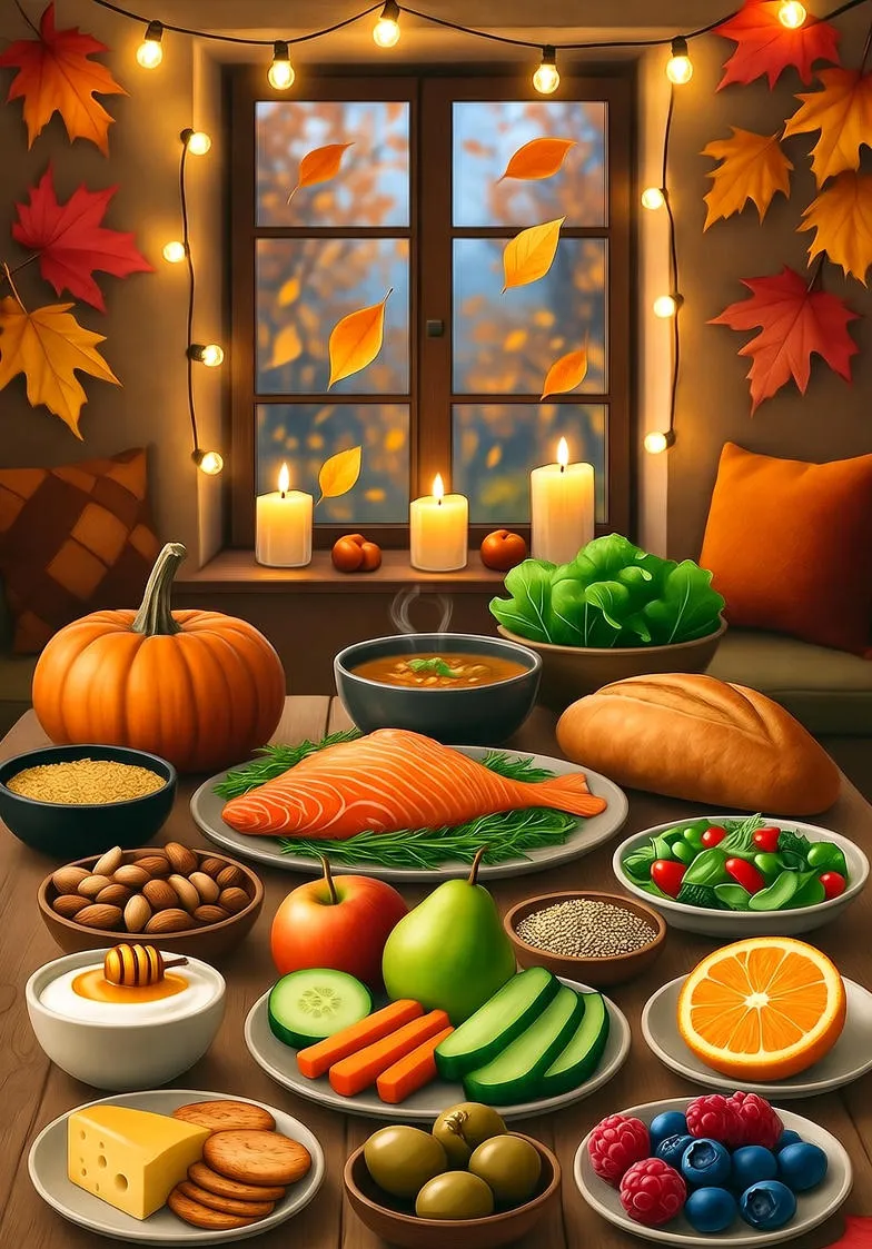 Dieta na jesienną chandrę: Naturalne sposoby na poprawę nastroju jesienią