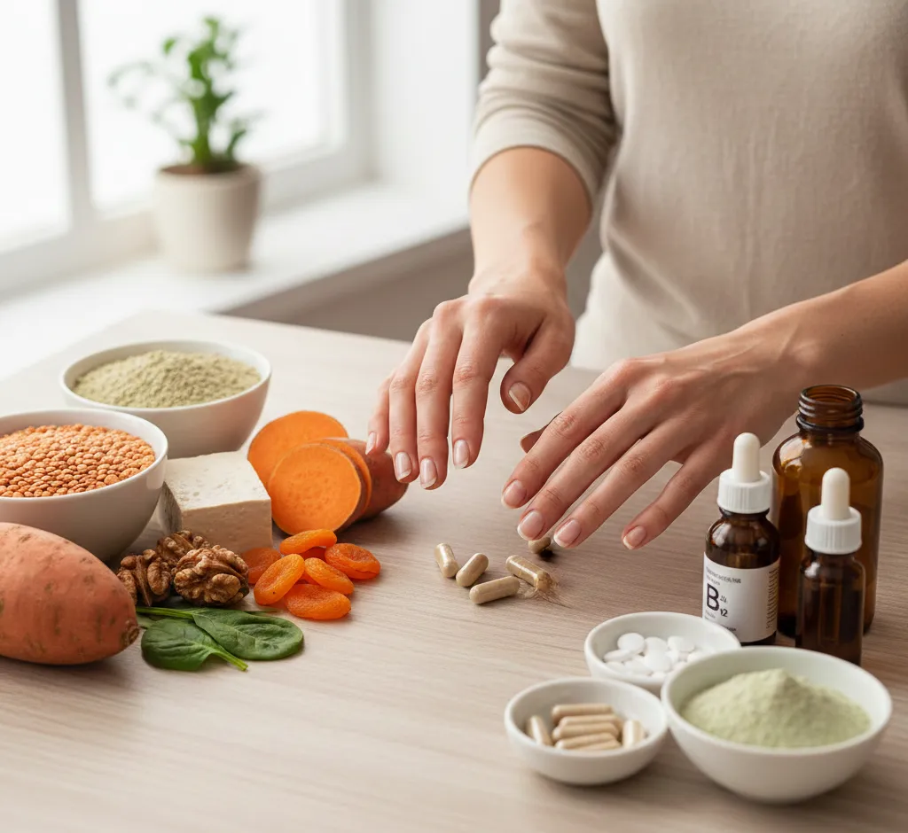 Dieta wegetariańska a suplementacja dla zdrowych i mocnych paznokci