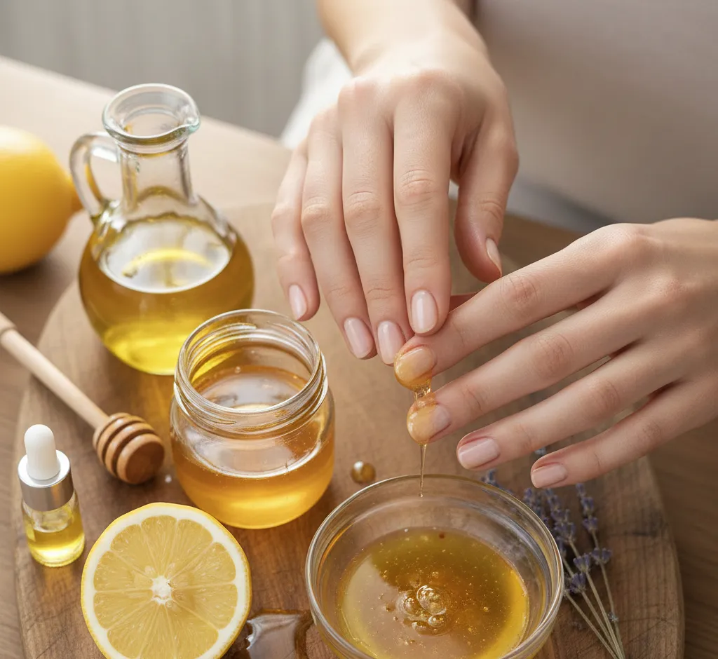 Domowe serum z miodem i oliwą na piękne, mocne paznokcie