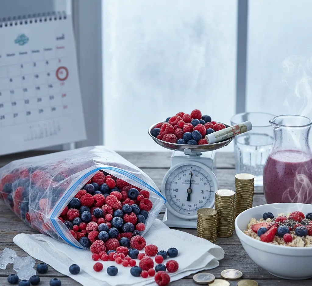 Ekonomiczne zalety mrożonych owoców zimą: jak oszczędzać, jedząc zdrowo