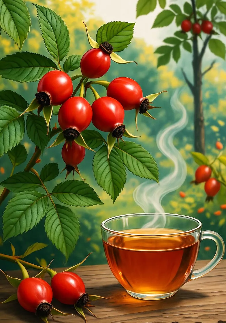 Herbata z dzikiej róży: Naturalne źródło witaminy C i antyoksydantów dla zdrowia i urody