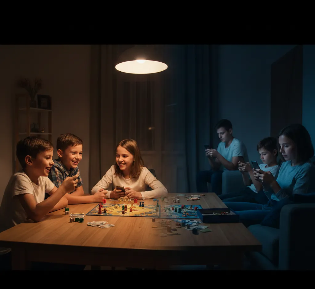 Jak gry planszowe na telefonie szkodzą dzieciom i dorosłym