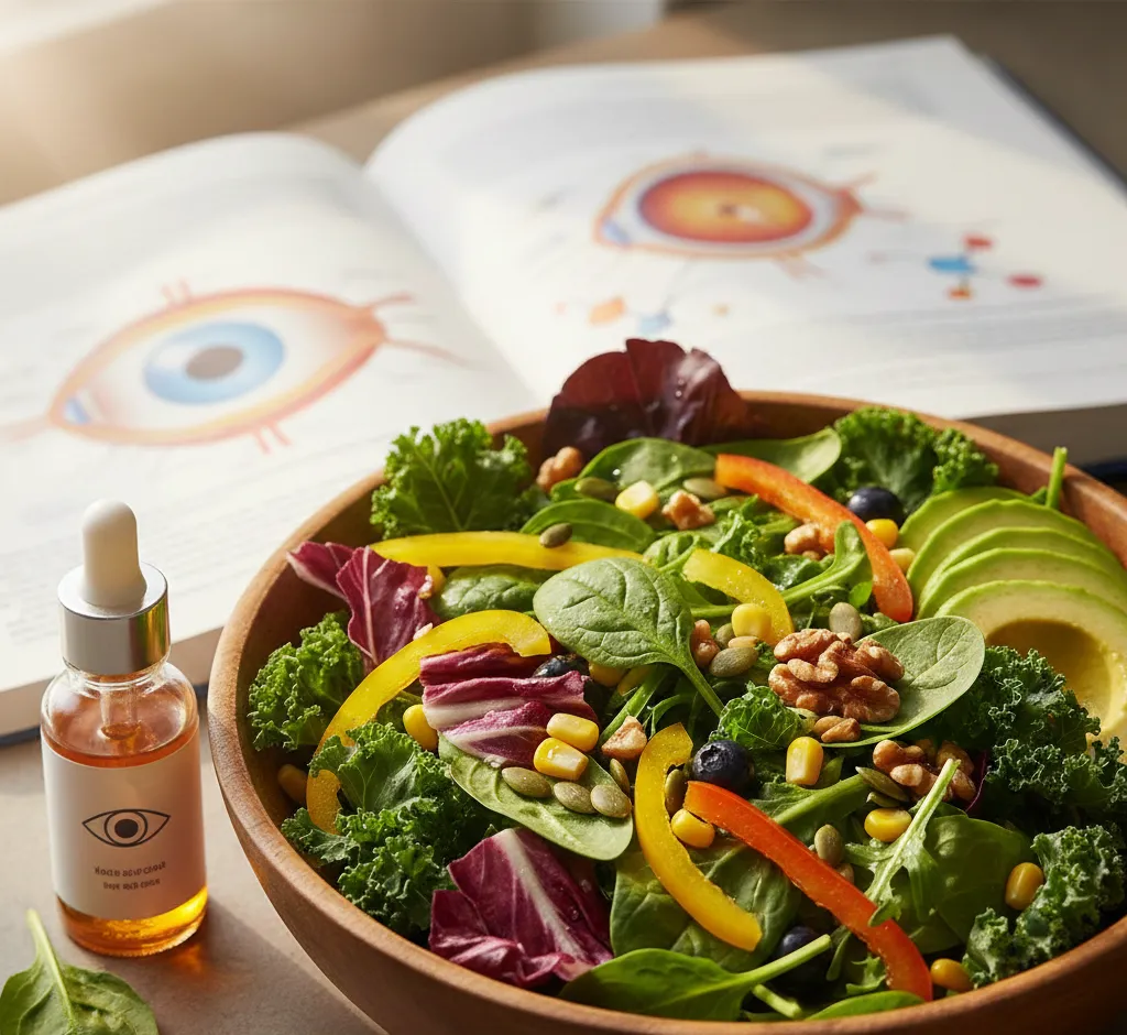 Jak sałaty liściowe wspierają wzrok: luteina, zeaksantyna i zielona tarcza dla oczu