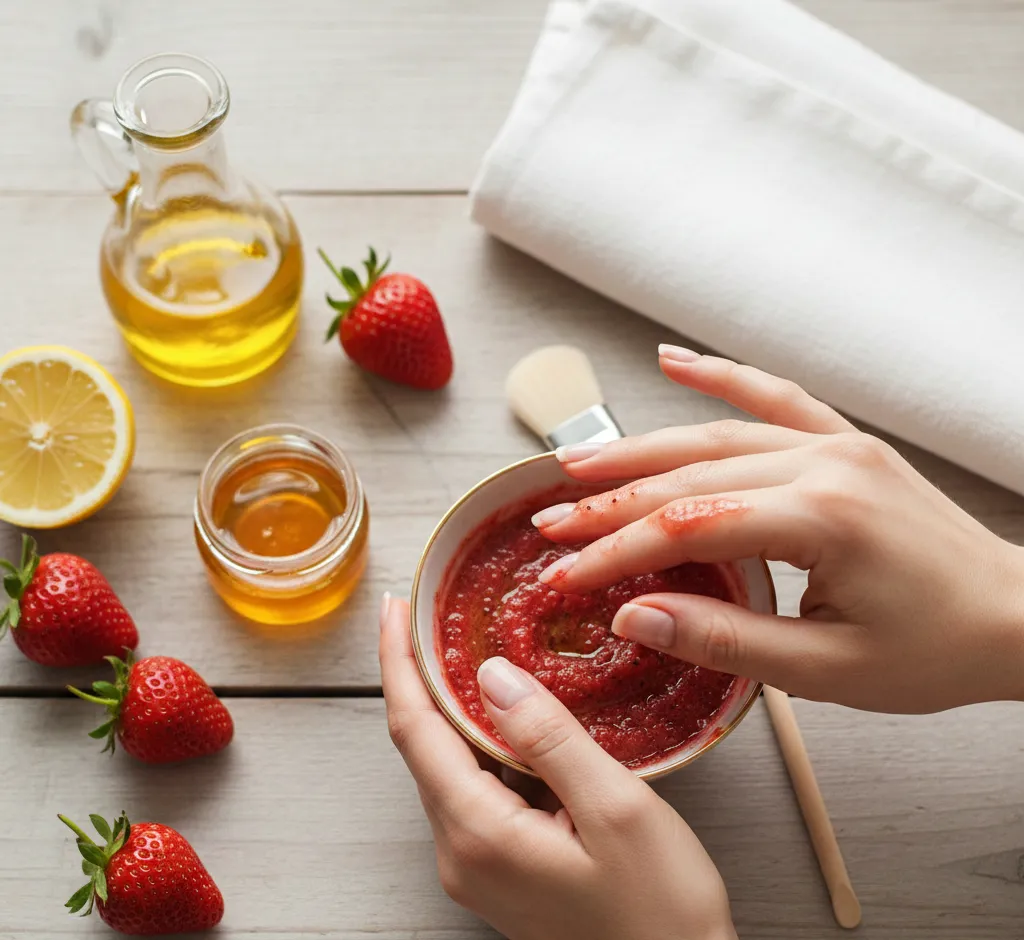 Jak stosować maski z truskawkami na paznokcie: naturalna pielęgnacja krok po kroku