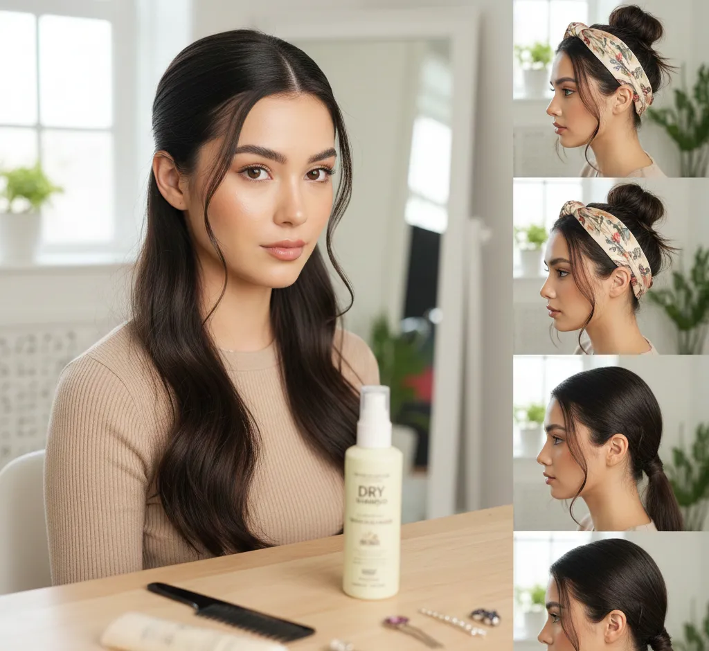 Jak stylizować tłuste włosy bez prostownicy? Praktyczny poradnik krok po kroku