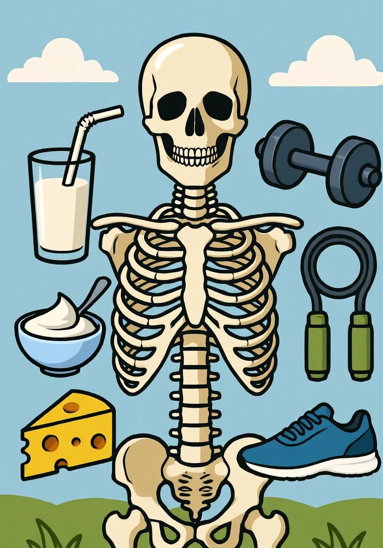 Jak wspierać zdrowie kości: Praktyczne wskazówki dla silnych kości na całe życie