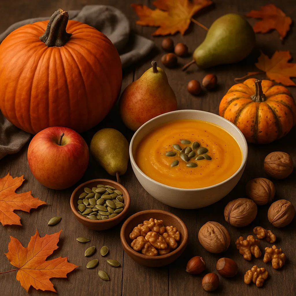 Jesienna dieta wzmacniająca – jak zadbać o odporność i energię w chłodniejsze dni