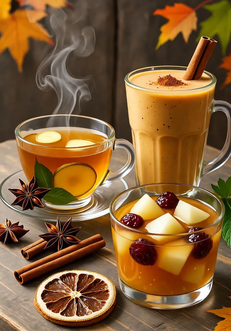 Jesienne napoje dla wzmocnienia odporności: Przepisy i korzyści