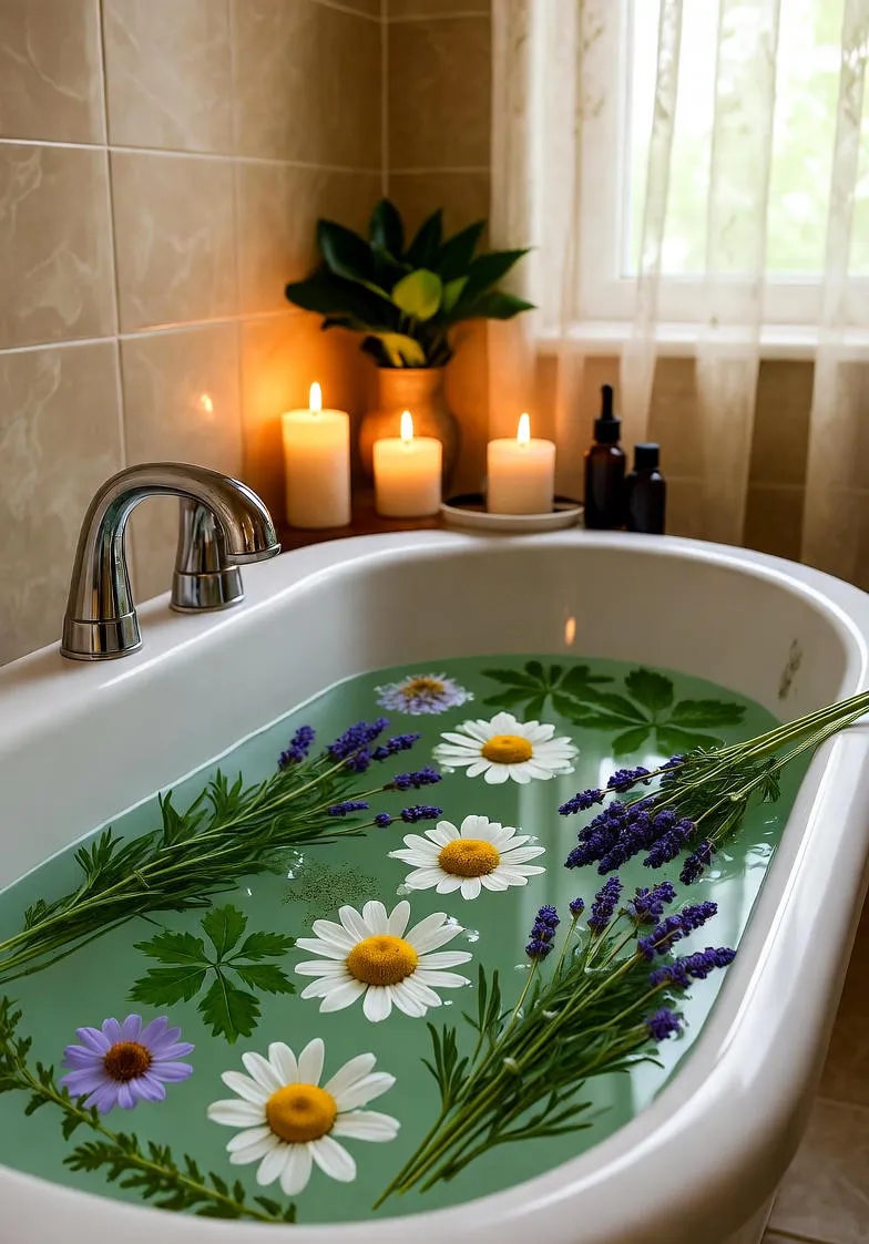 Kąpiele ziołowe dla relaksu: Naturalne sposoby na odprężenie ciała i umysłu