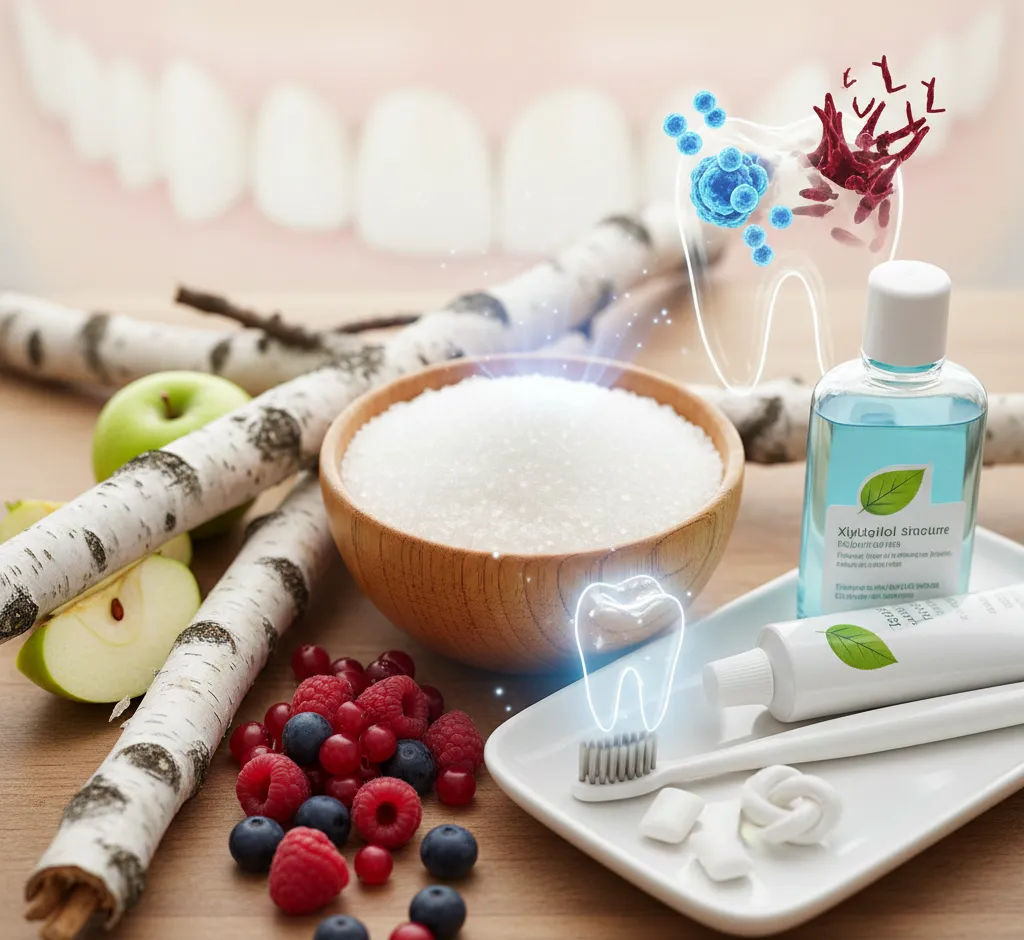 Ksylitol w walce z próchnicą zębów: jak cukier brzozowy chroni szkliwo