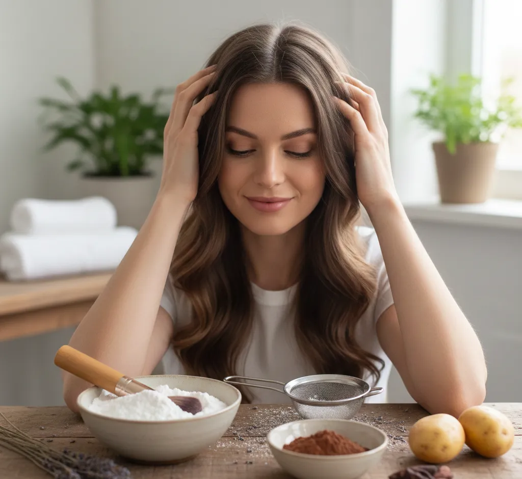 Mąka ziemniaczana na tłuste włosy: naturalny sposób na świeżą fryzurę