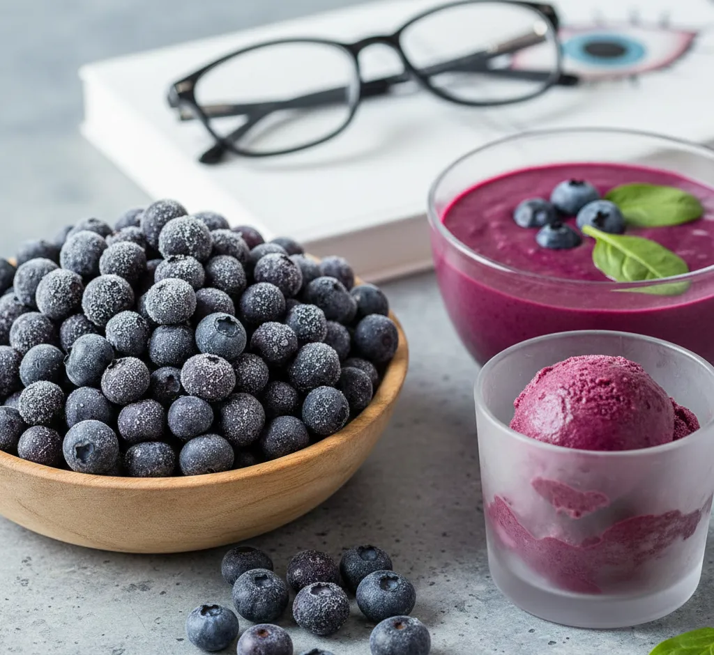 Mrożone borówki na poprawę wzroku: mit czy naturalne wsparcie dla oczu?