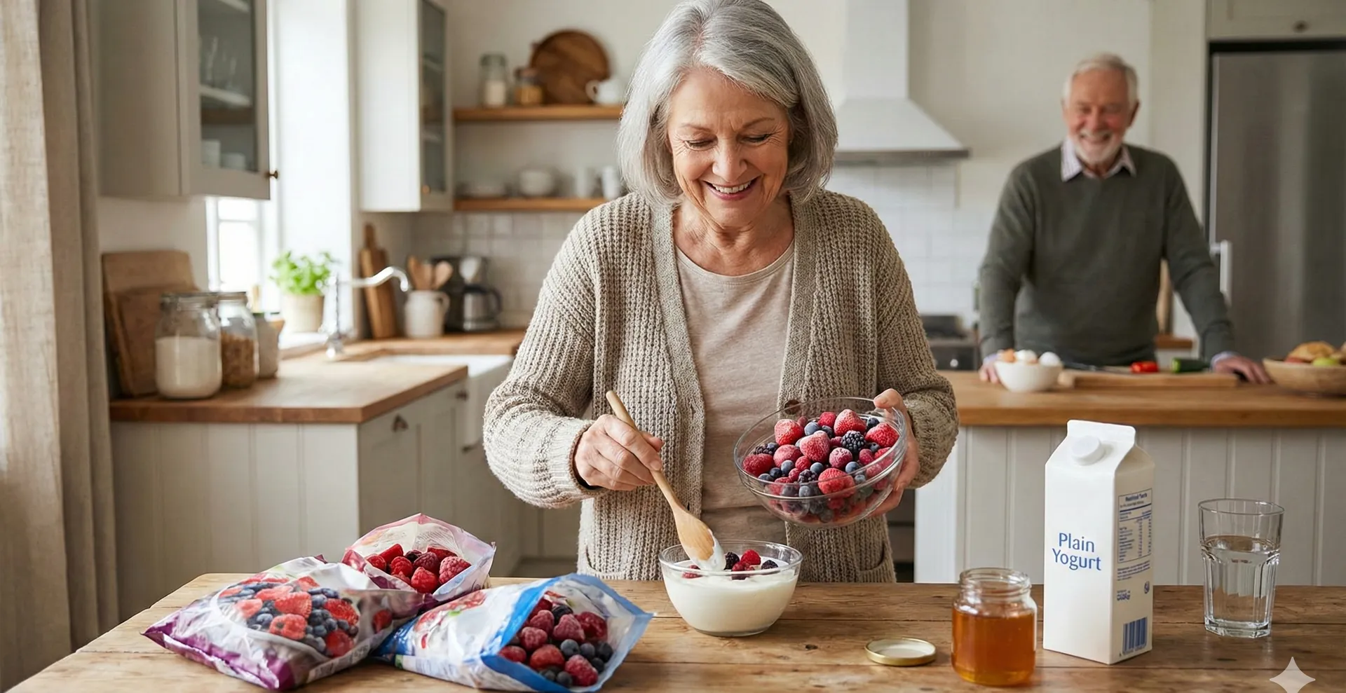 Mrożone owoce w diecie seniorów – zdrowie, wygoda i smak przez cały rok