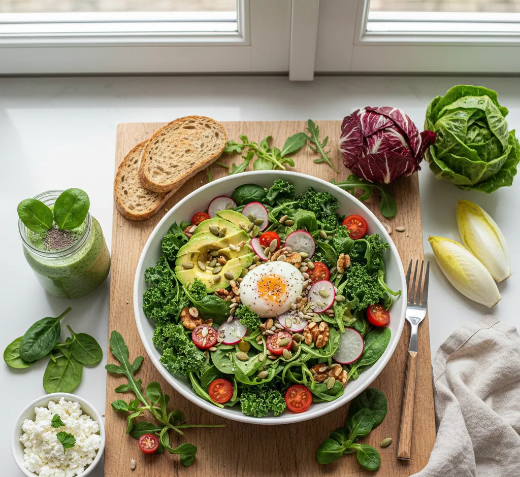 Najzdrowsze sałaty liściowe na śniadanie: jak wybrać i z czym je jeść?