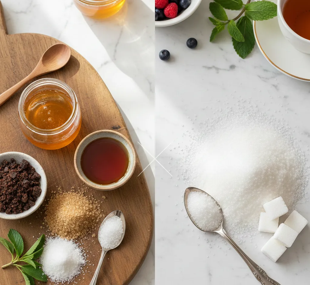 Naturalne słodziki kontra rafinowany cukier: co wybrać na co dzień?