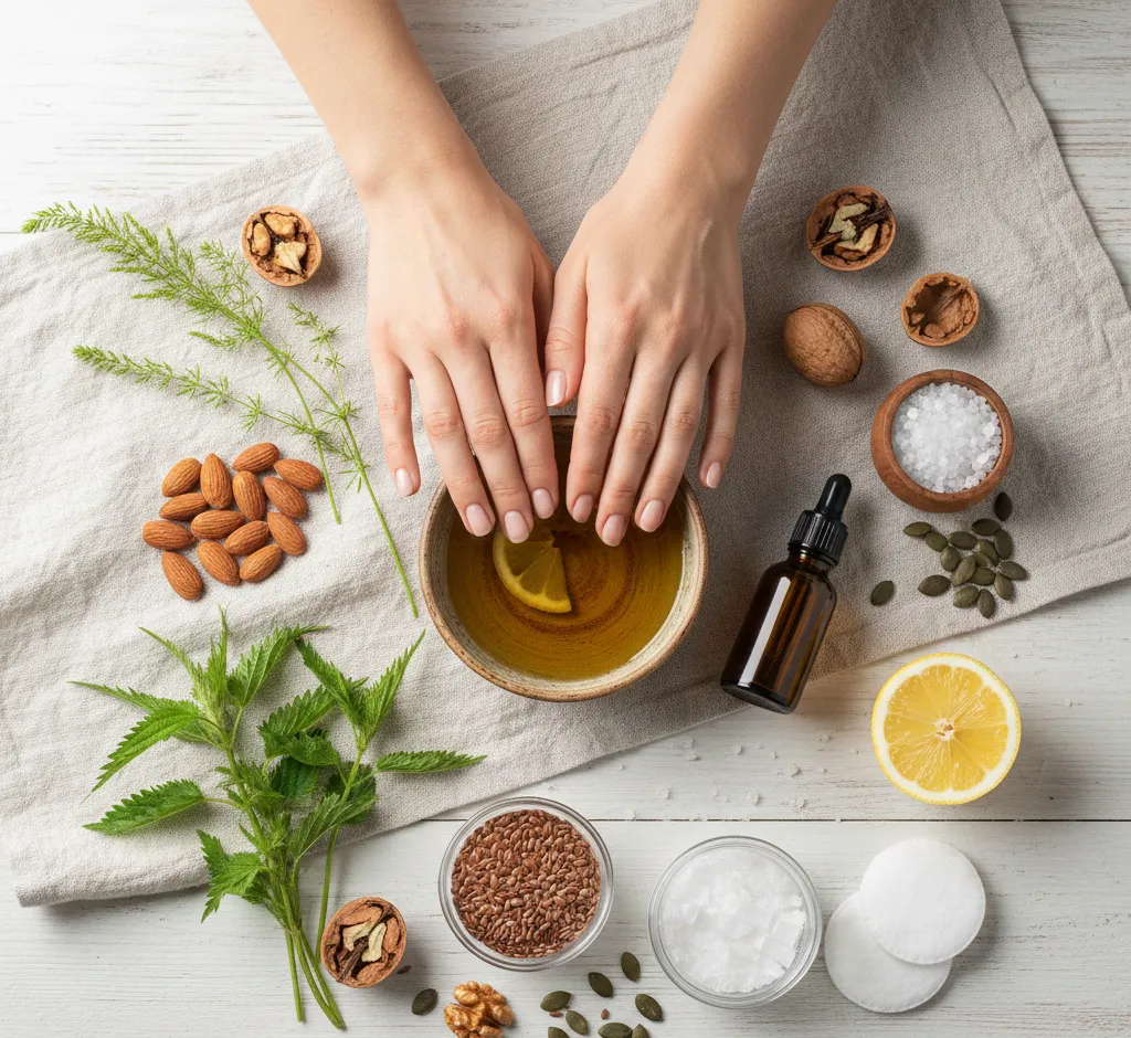 Naturalne sposoby na łuszczenie się paznokci: skuteczna domowa pielęgnacja krok po kroku