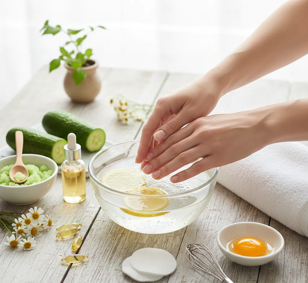 Naturalne sposoby na żółte paznokcie dłoni – skuteczny domowy plan pielęgnacji