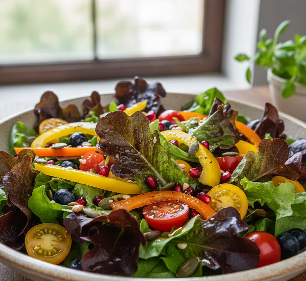 Sałata czerwona dębowa a antyoksydanty: jak wspiera zdrowie komórek i spowalnia starzenie