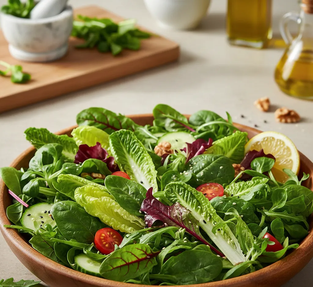 Sałaty liściowe bogate w kwas foliowy: kompletne kompendium dla zdrowia i diety
