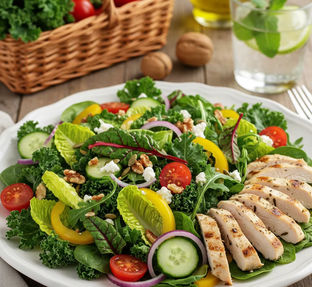 Sałaty liściowe w diecie niskowęglowodanowej: jak jeść mądrze i smacznie