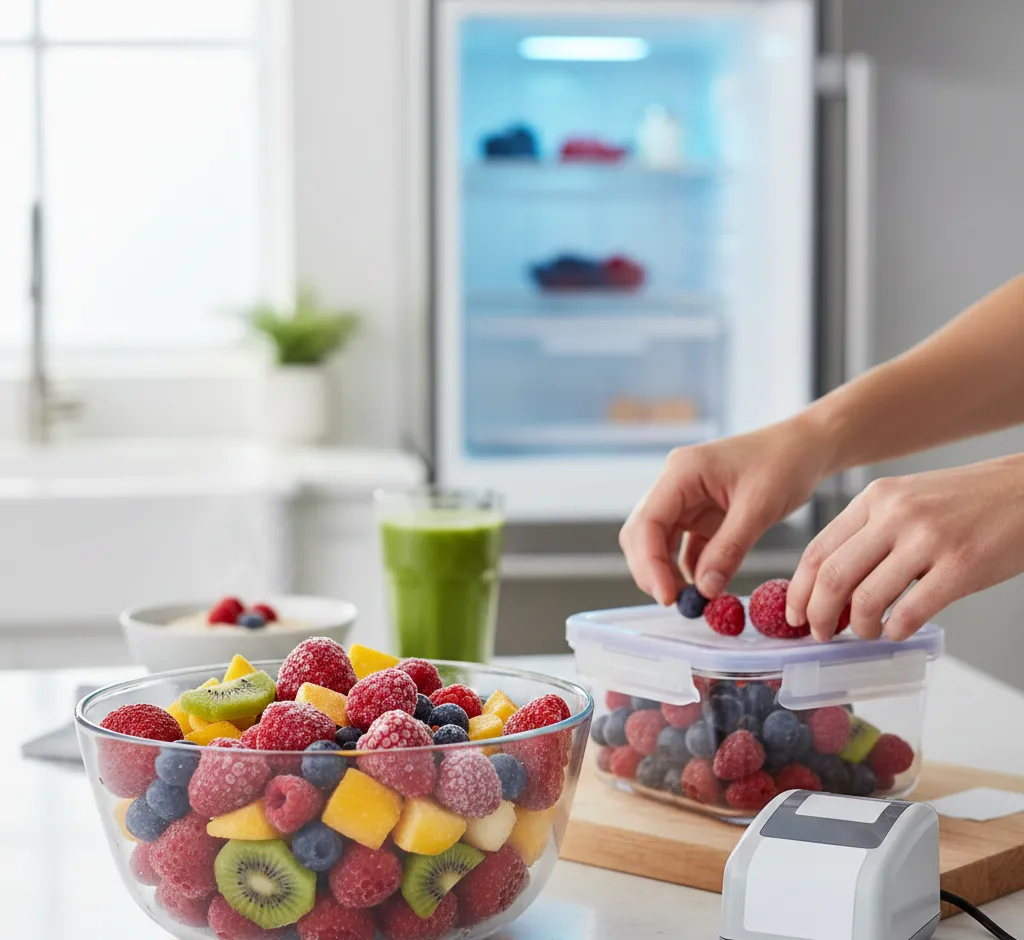 Sekrety Długotrwałego Przechowywania Mrożonych Owoców: Jak Zachować Smak i Witaminy bez Rozmrażania?