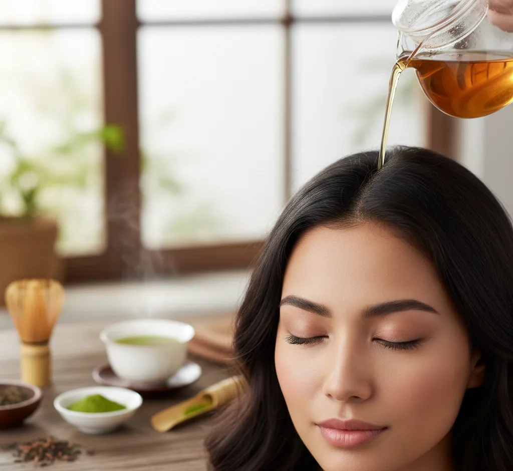 Tajemnica Zrównoważonej Skóry Głowy: Jak Herbata Wpływa na Redukcję Tłustości?