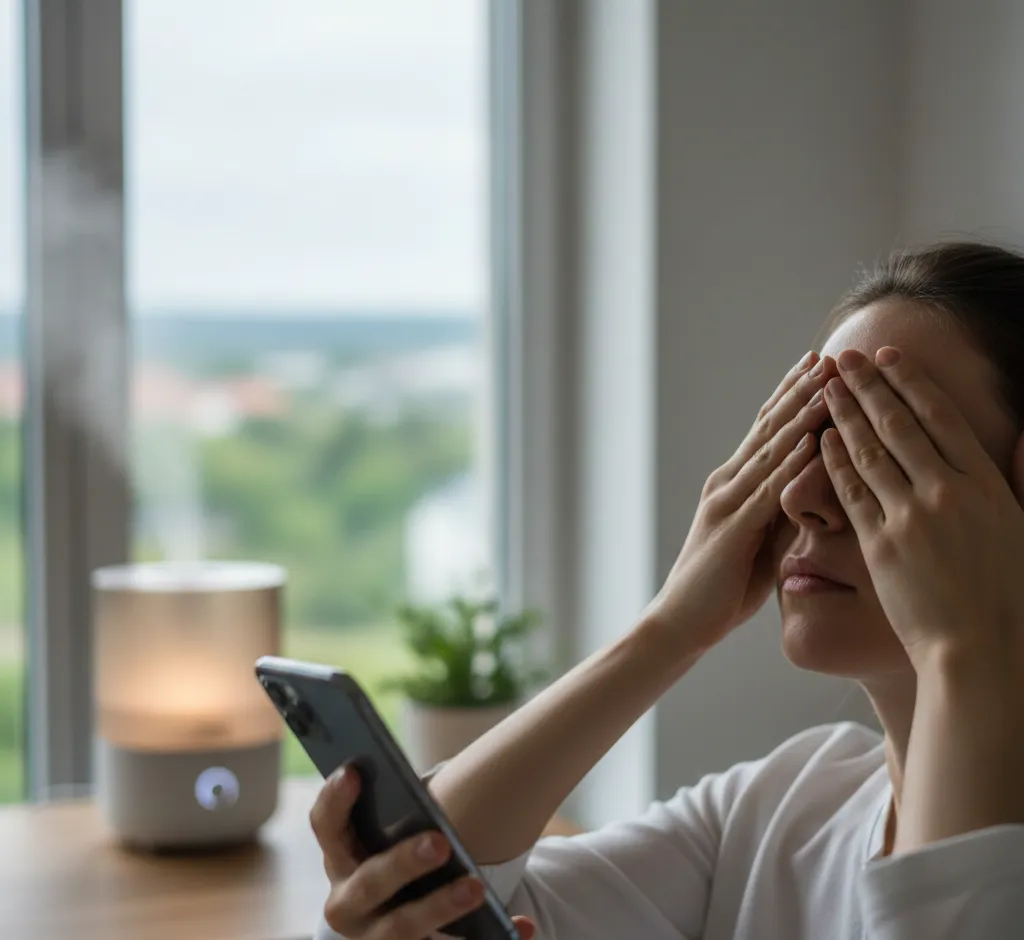 Telefon a ćwiczenia relaksacyjne dla oczu: jak chronić wzrok w erze smartfonów