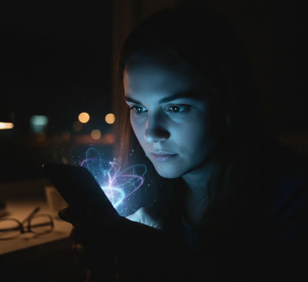 Telefon w ciemności – czy naprawdę zagraża siatkówce?