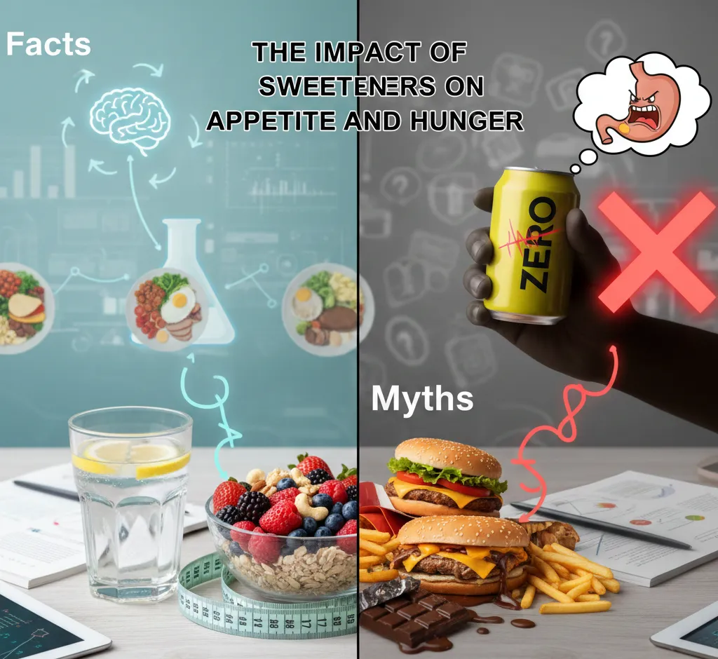 Wpływ słodzików na apetyt i głód: fakty, mity i wyniki badań