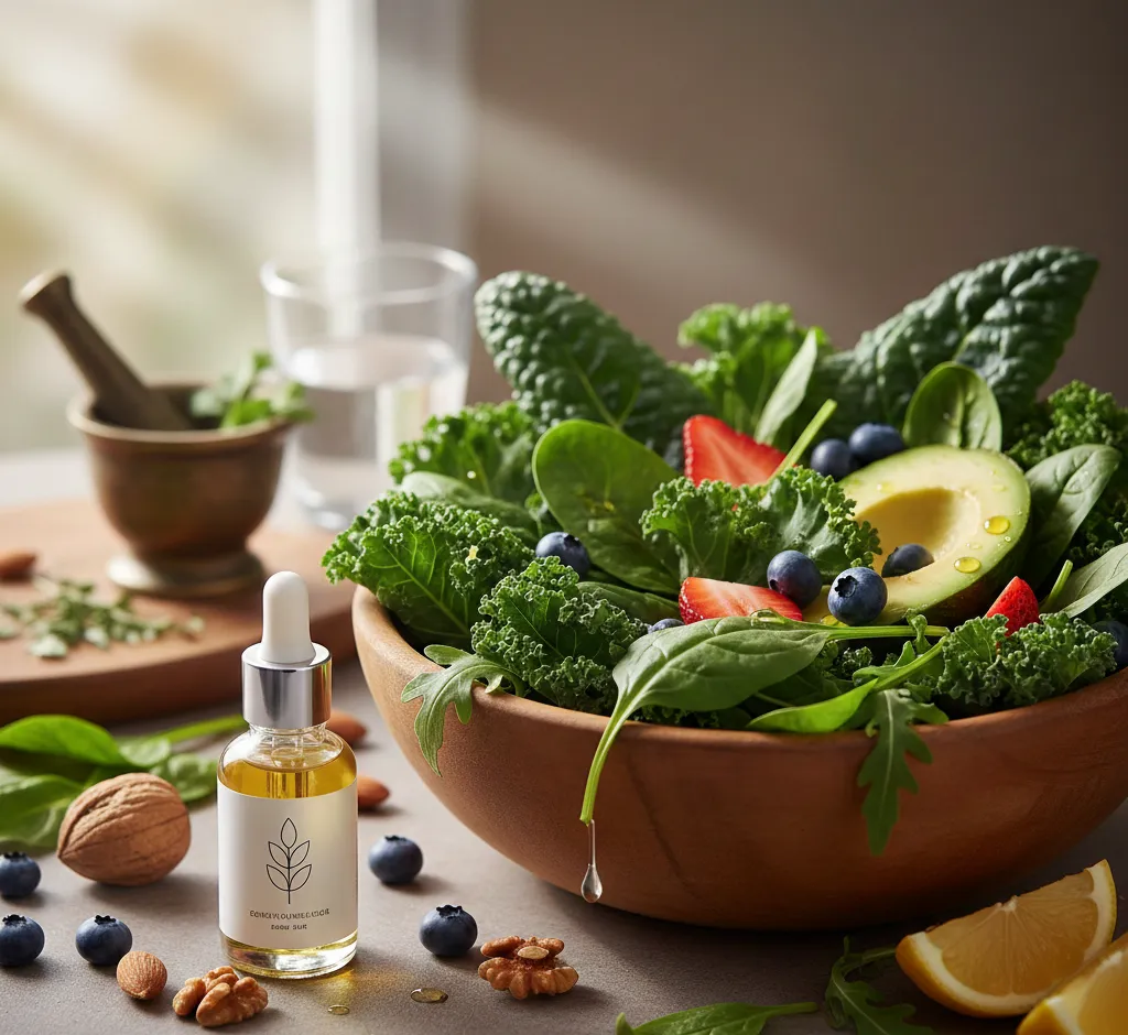 Zielona Rewolucja dla Twojej Cery: Kompleksowy Wpływ Sałat Liściowych na Zdrowie i Piękno Skóry