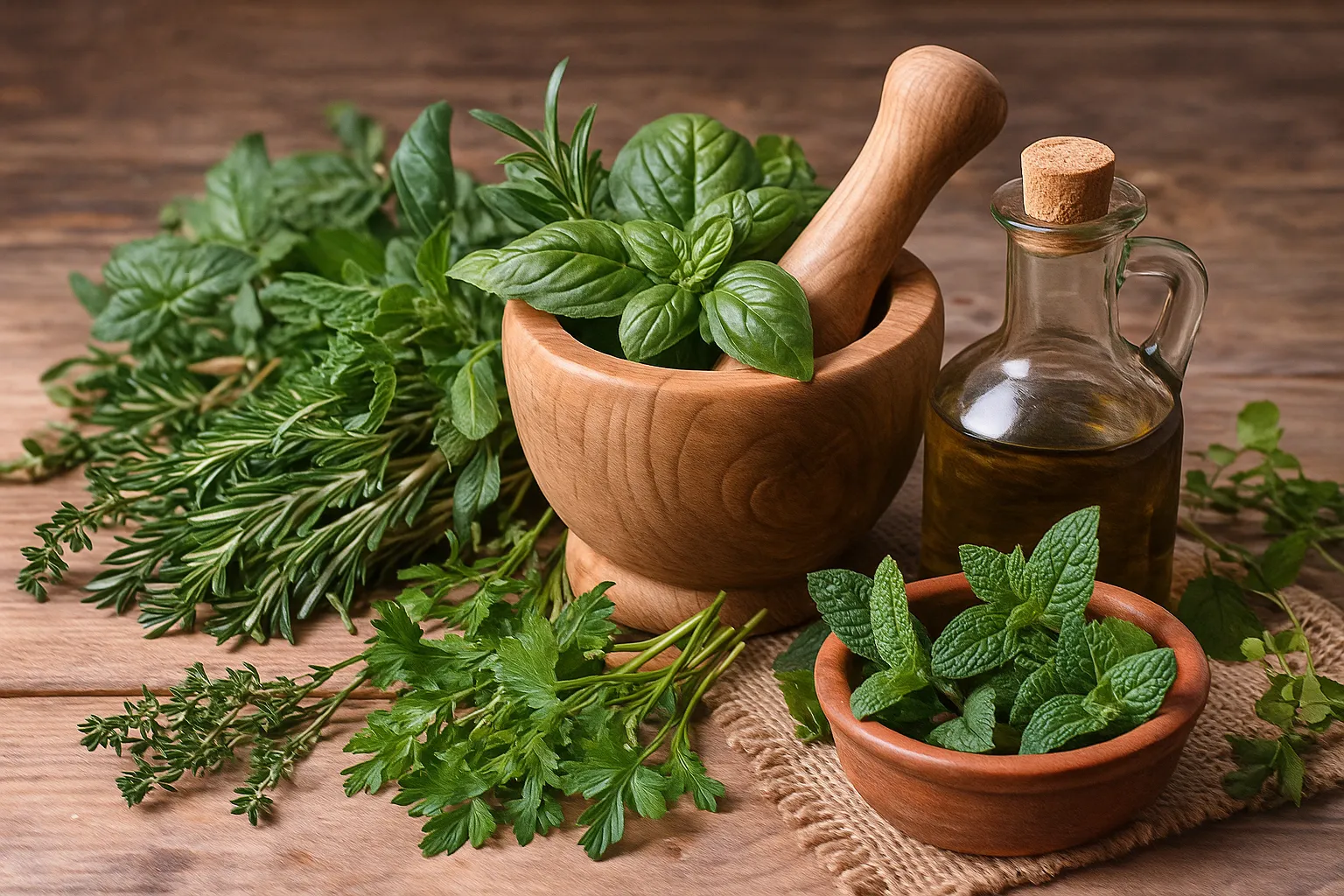 Zioła w kuchni naturalnej: aromat, zdrowie i tradycja w jednym