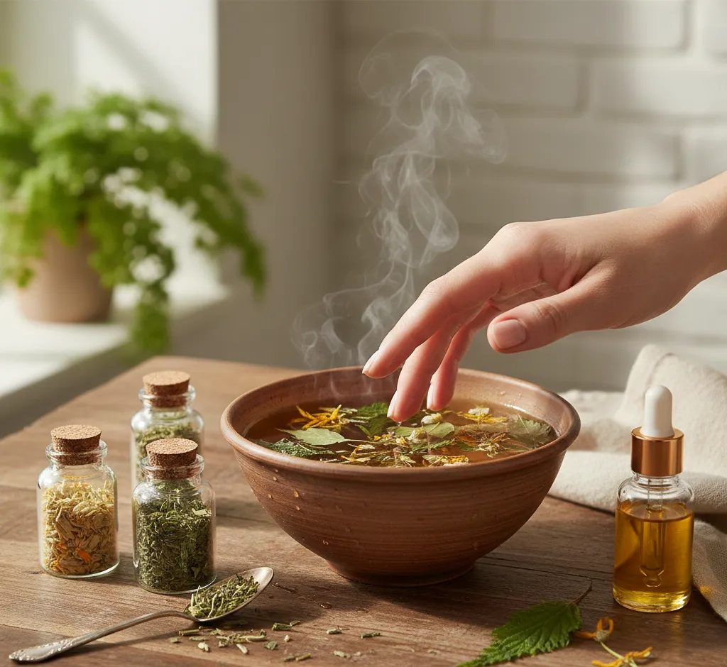 Ziołowe napary wzmacniające płytkę paznokcia: naturalny sposób na mocne i zdrowe paznokcie